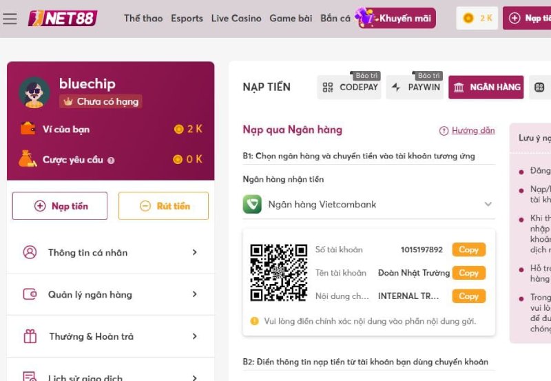 Đăng nhập NET88 chuẩn nhất